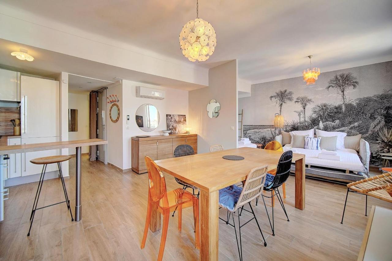 קאן Immogroom - Sea View Apartment - 3 Min From Beach - Ac מראה חיצוני תמונה