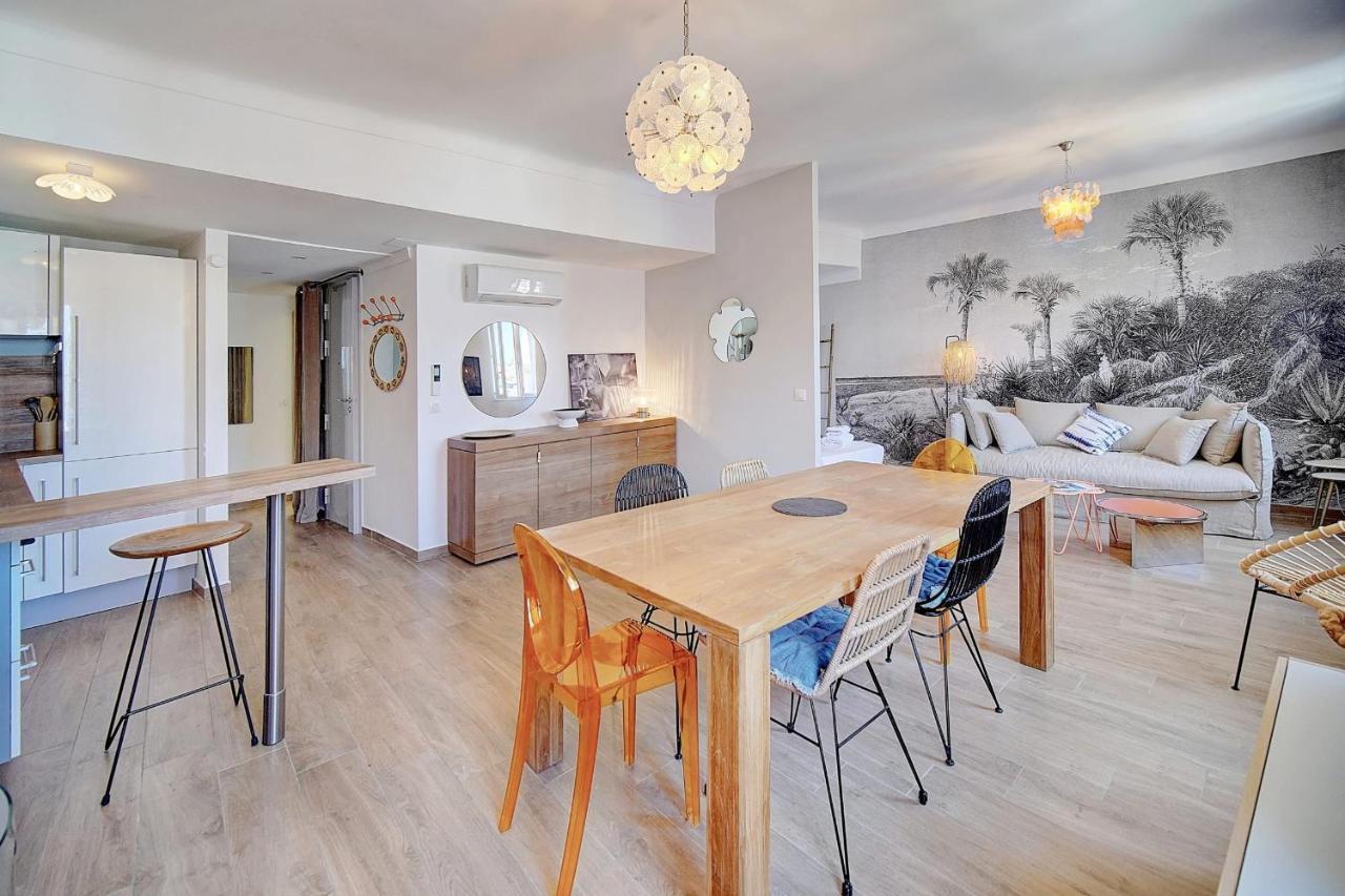 קאן Immogroom - Sea View Apartment - 3 Min From Beach - Ac מראה חיצוני תמונה
